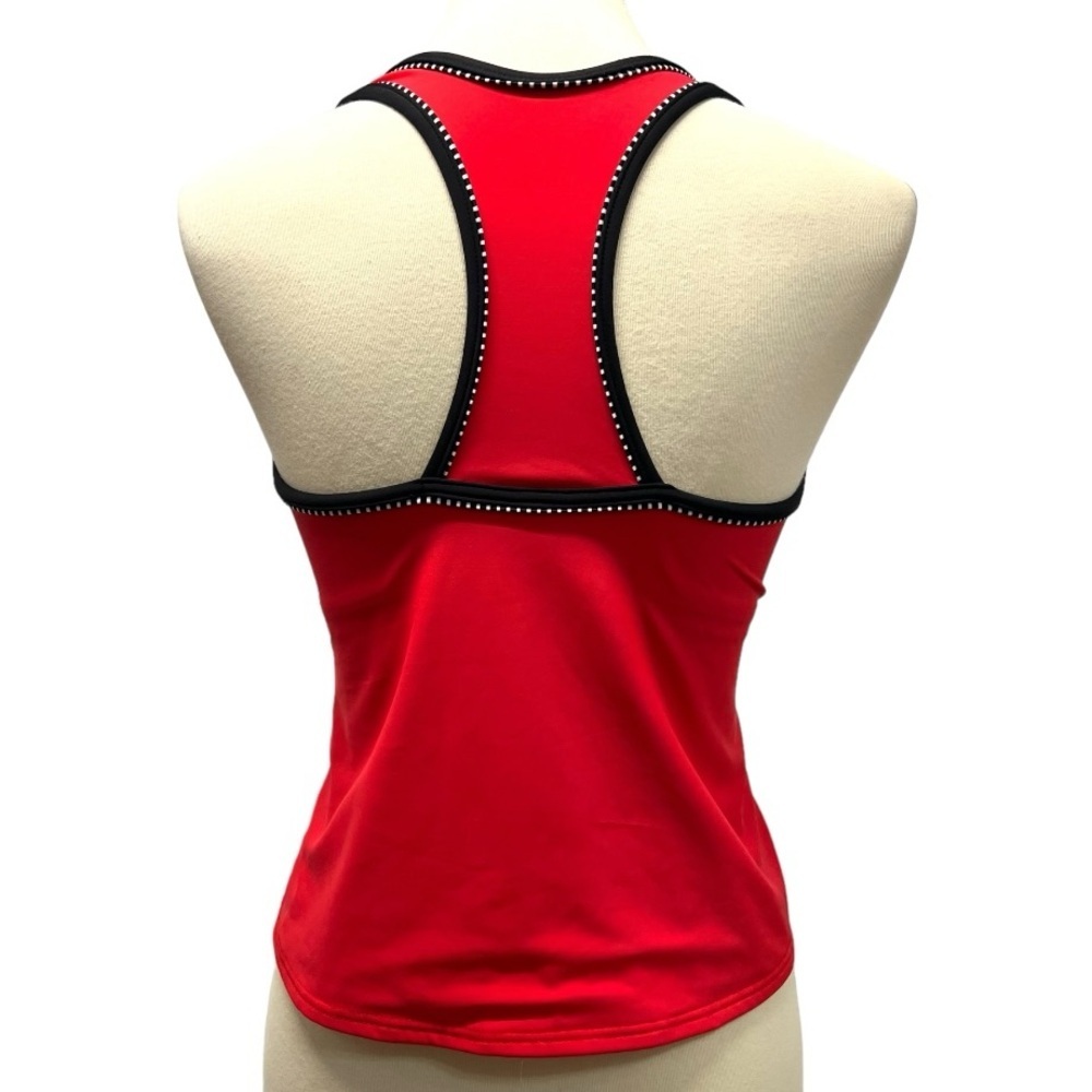 MiracleSuit Red Tank Style Swim Beach Tankini Top Women’s 8D - Picture 5 of 10